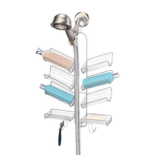 iDesign Verona Metal Wire Hanging Shower Caddy for Hand Held