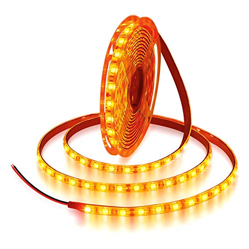 ALITOVE Orange LED Strip Light 16.4ft 5050 SMD 5M 300 LEDs