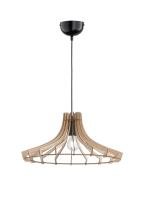 Load image into Gallery viewer, Arnsberg R30254730 Wood 17&quot; Flared Pendant Light in Wood Color
