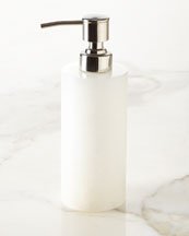 Load image into Gallery viewer, Alabaster Lotion Dispenser, WHITE
