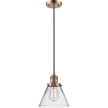 Load image into Gallery viewer, Innovations 201C-AC-G42 1 Light Mini Pendant, Antique Copper
