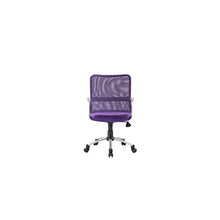 Load image into Gallery viewer, Boss Office Products Mesh Back Task Chair with Pewter Finish in Purple

