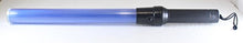 Load image into Gallery viewer, BRITEGUARD: 21&quot; BLUE 6 LED SIGNAL LIGHT BATON - STEADY AND FLASHING - WITH WRIST STRAP
