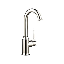 Load image into Gallery viewer, hansgrohe Talis C 14-inch Tall 1-Handle Bar Faucet in Polished Nickel, 04217830
