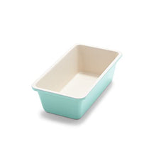 Load image into Gallery viewer, GreenLife Healthy Ceramic Nonstick, 8.5&quot; x 4.4&quot; Loaf Pan for Cake Bread Meatloaf and More, PFAS-Free, Turquoise
