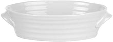 Load image into Gallery viewer, Portmeirion Sophie Conran White Mini Oval Baker
