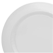 Load image into Gallery viewer, &quot; OCCASIONS&quot; 120 Plates Pack,(60 Guests) Heavyweight Premium Wedding Party Disposable Plastic Plates Set -60 x 10.5&#39;&#39; Dinner + 60 x 7.5&#39;&#39; Salad/Dessert (Plain White)
