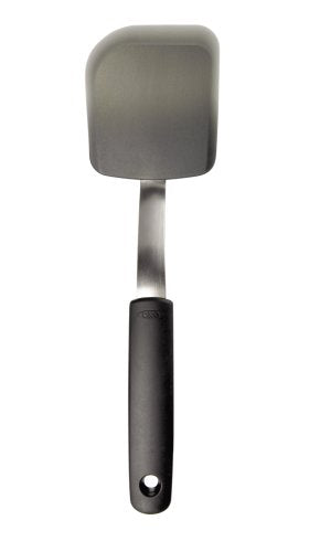 Oxo 1147100 Good Grips Silicone Cookie Spatula, Gray,4 Inches