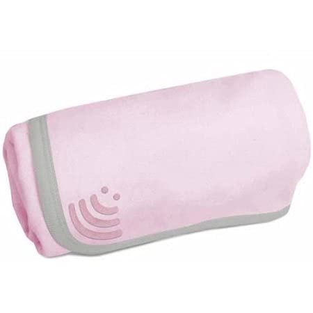 Radiation Protection Baby Blanket by Vest [Light Pink] - Soft Cotton Layer + EMF Shielding Layer (Polyester/Silver)