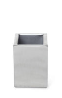 Roselli Trading Company Modern Bath Collection Tumbler, Satin Chromium Stainless Steel