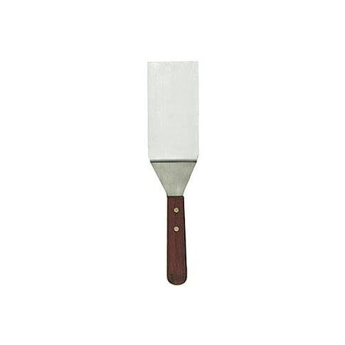 7-Inch Square-End Spatula with Wooden Handle, Set of 6