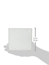 Load image into Gallery viewer, ELECOM DVD/BD/CD Plastic Case Slim Single side Storage 100 Pack [Semi-transparent] CCD-JPCS100CR (Japan Import)
