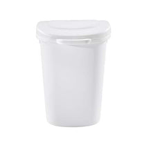 Load image into Gallery viewer, Rubbermaid Touch Top Lid Trash Can for Home, Kitchen, and Bathroom Garbage, 13 Gallon Garbage Can with Lid, Waste Basket, White
