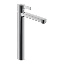 Load image into Gallery viewer, hansgrohe Metris S Modern Low Flow Water Saving 1-Handle 1 13-inch Tall Bathroom Sink Faucet in Chrome, 31020001
