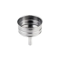ibili Indubasic & Induplus Funnel for 2-Cup Coffee Maker, Stainless Steel, Silver, 10 x 6 x 2 cm