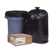 Load image into Gallery viewer, Nature Saver Trash Can Liners,Rcycld,40-45 Gal,1.25mil,40&quot;x46&quot;,100/BX,BK, Sold as 1 Box, 100 Each per Box
