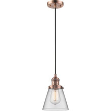 Load image into Gallery viewer, Innovations 201C-AC-G62 1 Light Mini Pendant, Antique Copper
