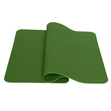 Load image into Gallery viewer, gasare, Silicone Placemats for Dining Table, Kids Placemats, Table Mats, Non Slip, Washable, Heat Resistant, Flexible, 20% Thicker, 16&quot; x 12&quot; x 1.1mm, Set of 4, Green
