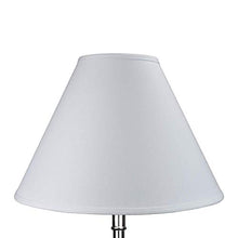 Load image into Gallery viewer, FenchelShades.com Lampshade 7&quot; Top Diameter x 19&quot; Bottom Diameter x 14&quot; Slant Height with Washer (Spider) Attachment for Lamps with a Harp (Linen Shadow)
