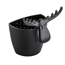 Load image into Gallery viewer, Koziol &quot;Rudolf Tea Strainer, One Size, Cosmos Black
