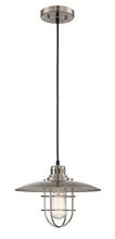 Load image into Gallery viewer, Lite Source LS-18456PS Lanterna Ii Pendant, Polished Steel
