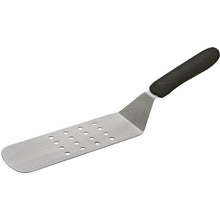 Load image into Gallery viewer, Flexible Turner 9 1/2&quot; X 3&quot; Perforated Blade, Black PP Handle
