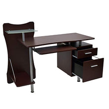 Load image into Gallery viewer, Techni Mobili RTA-325-CH36 Stylish Computer Desk with Storage, Chocolate

