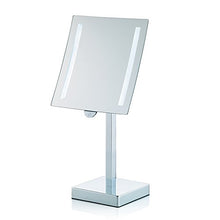 Load image into Gallery viewer, Kela Lighted Makeup Mirror with 3X Magnification Sade Collection, Chrome
