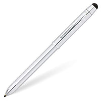 Cross Tech3+ Lustrous Chrome Multi-Function Pen with Stylus and 0.5mm Lead