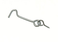 Load image into Gallery viewer, 30 of Wire Gate Hook and Screw Eye 50Mm 2 Inch Bzp Steel

