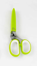 Load image into Gallery viewer, NewlineNY Heavy Duty Stainless Steel 10-Blade Gourmet Herb Scissors with Blades Guard Cover Cleaner
