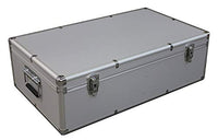 New Aluminum 840 Discs Movie Storage case for DVD Blu-Ray with Sleeves Silver
