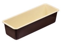 Pearl Metal D-6117 Raffine Fluorine Coated Pound Cake Baking Pan, 9.8 inches (25 cm), Made in Japan