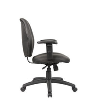 Load image into Gallery viewer, Boss Office Products Any Task Mid-Back Task Chair with Adjustable Arms in Black
