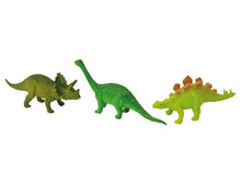 Load image into Gallery viewer, Neat Oh Dinosaur ZipBin, Convertible Toy Box 8 x 6 x 5 inches with 2 Dinos, Zip Open for Pre-historic Play Mat 18 x 16 inches | Zips Back Up for Strong, Sturdy, Stackable Storage, Holds up to 40 Dinos

