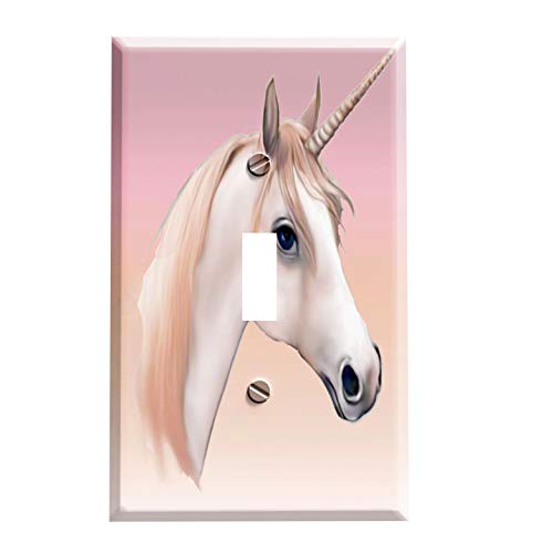 Unicorn Portrait Switchplate - Switch Plate Cover
