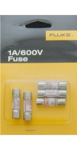 Fluke 871207 Digital Multimeter Fast Acting Replacement Fuse, 600V AC Voltage, 1A AC Current (Pack of 5)