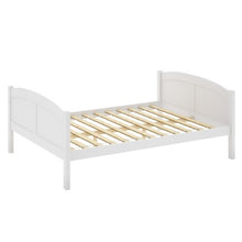 Load image into Gallery viewer, CorLiving Concordia Solid Wood Bed, Double, White
