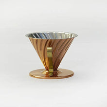 Load image into Gallery viewer, Hario V60 Copper Dripper
