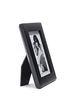 Load image into Gallery viewer, Malden 3.5x5 Picture Frame - Wide Real Wood Molding, Real Glass - Black
