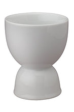 Load image into Gallery viewer, HIC Harold Import Co. 400220/6 HIC Double Egg Cups, Fine Porcelain, White, Set of 6
