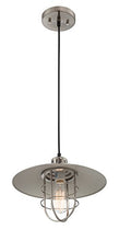 Load image into Gallery viewer, Lite Source LS-18456PS Lanterna Ii Pendant, Polished Steel
