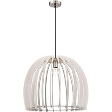 Load image into Gallery viewer, Arnsberg R30256027 Wood 24&quot; Pendant Light in White
