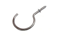 Lot Of 200 Cup Hook 50Mm To Shoulder Total Length 70Mm Chrome Plated Cp