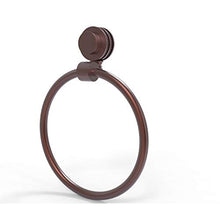 Load image into Gallery viewer, Allied Brass 416D-CA Venus Collection Dotted Accent Towel Ring, Antique Copper
