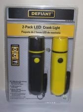 Defiant 2-pack Crank LED Light
