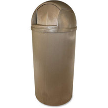 Load image into Gallery viewer, Impact Products 21-gal Bullet in/Outdr Waste Receptacle, Brown
