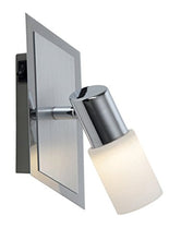 Load image into Gallery viewer, Arnsberg 821470105 Contemporary Modern LED Wall Sconce from Dallas Collection in Pwt, Nckl, B/S, Slvr. Finish, 2.50 inches, Alum Color
