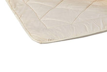 Load image into Gallery viewer, Sleep &amp; Beyond myDual Pad, 100% Washable and Reversible Wool Mattress Pad, Crib 28x52
