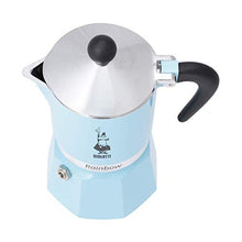 Load image into Gallery viewer, Bialetti 5042 Rainbow Espresso Maker, Light Blue
